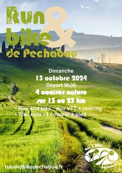 Illustration de l'actualité : informations Run & Bike de Péchabou 2024