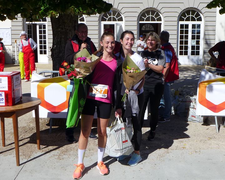 Image podium Run & Bike court féminin 2024